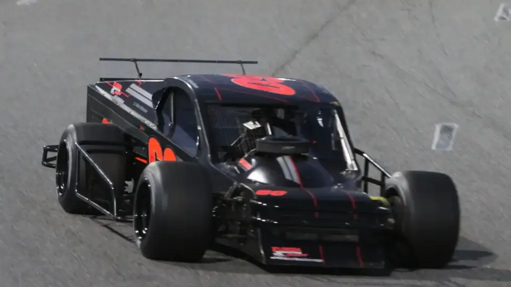Matt Hirschman's black and orange modified.