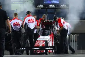 Doug Kalitta prepares for a qualifying run at zMAX Dragway. Photo: Adam Lucas | ATYL Media